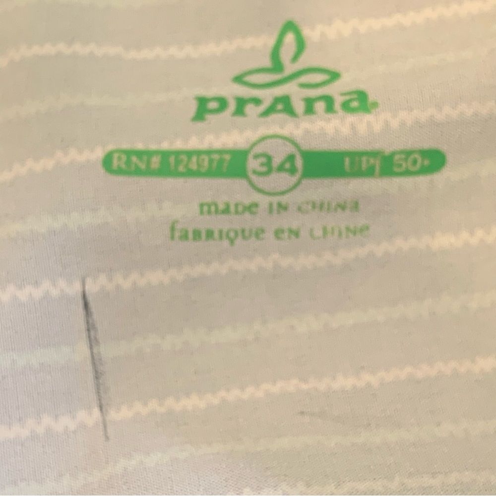 Prana Board Shorts Striped Size 34 - Picture 6 of 9